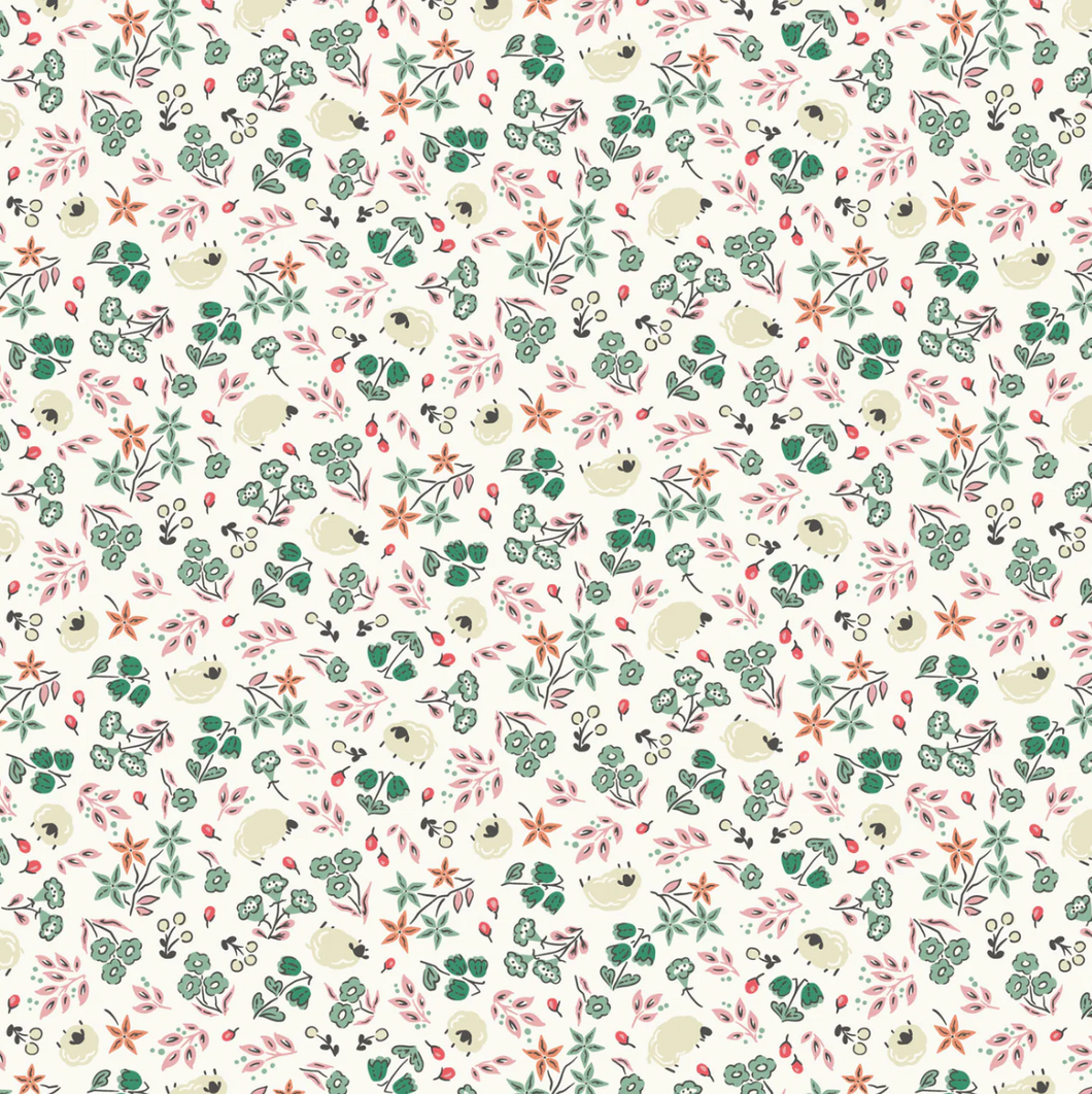 CLOUD9 - Little Bo by Kimberly Morgan - Scattered Flock - Mint