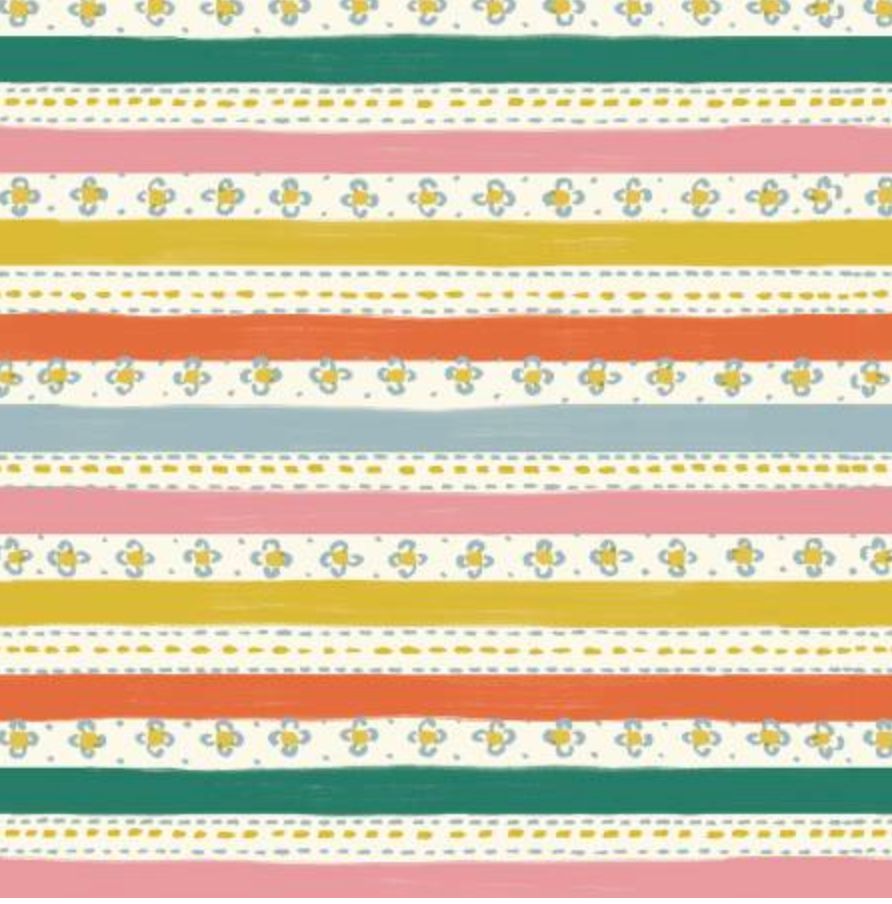 CLOUD9 - Happy Homestead | Stripes & Stitches Organic Cotton