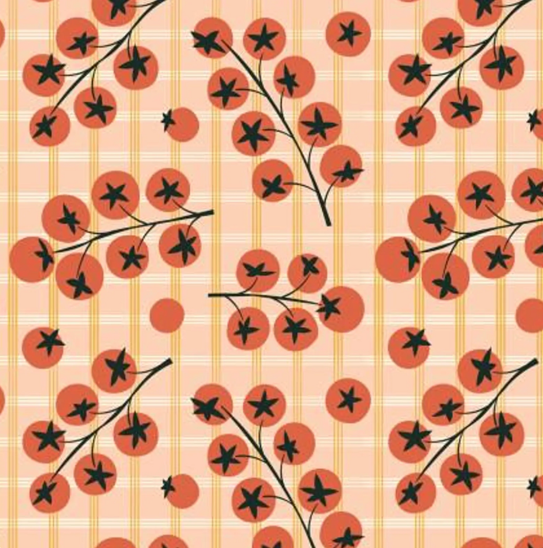 Cloud 9 - Homestead Haven Collection - Cherry Tomato Check