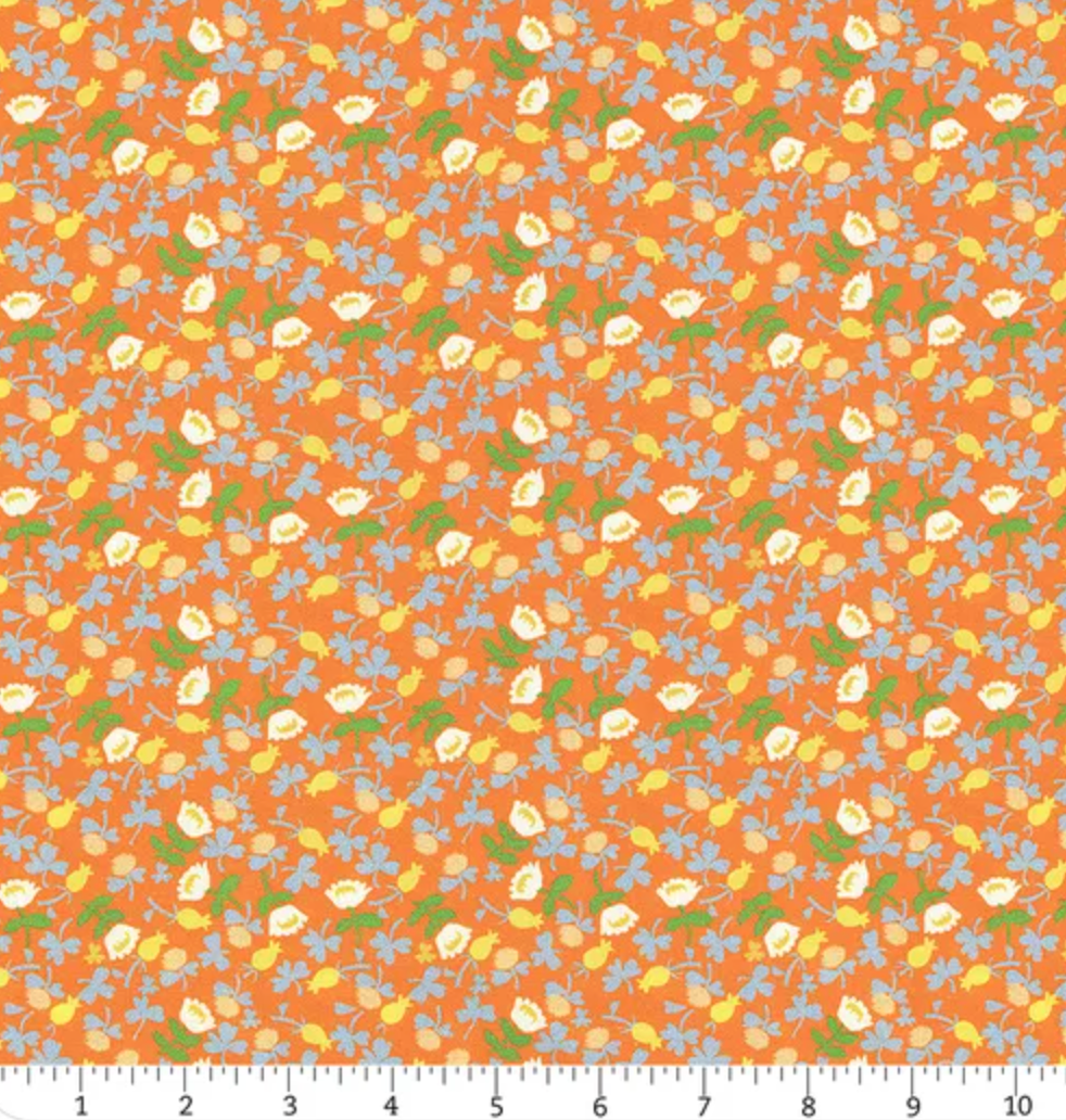 Windham Heather Ross Studio Edit Orange Calico