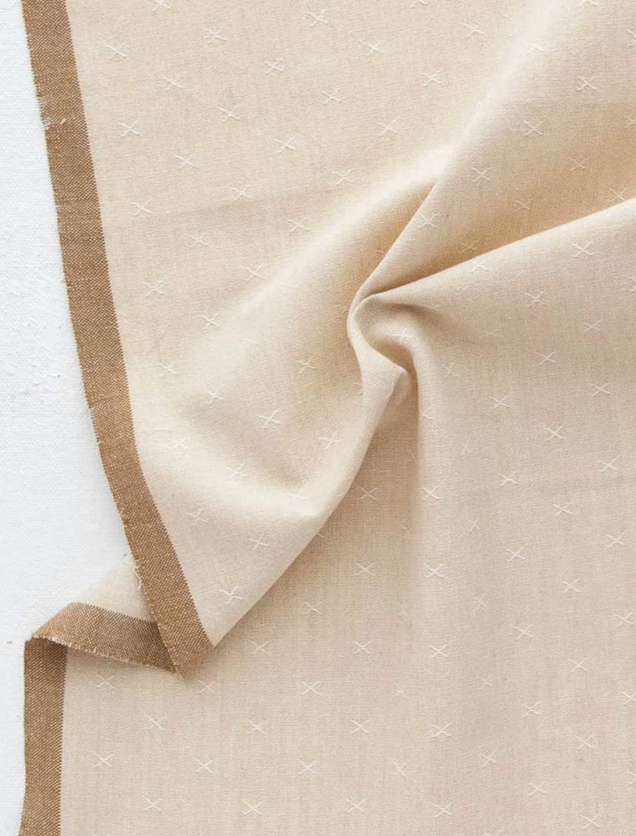 Fableism Sprout Woven Oat-1 yd