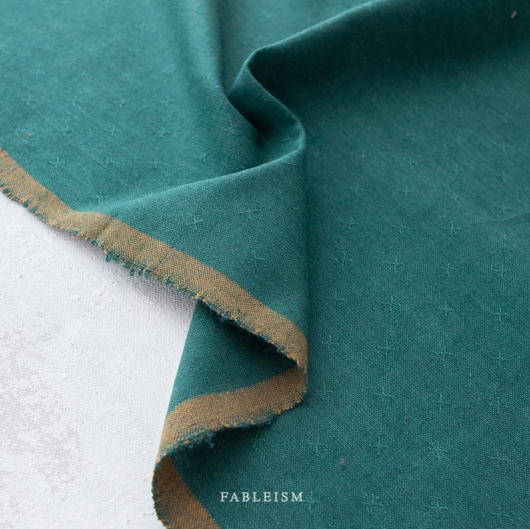 Fableism Sprout Woven Mallard-1.25 yds