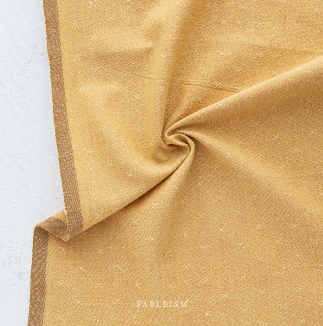 Fableism Sprout Woven Chamomile-1.5 yds