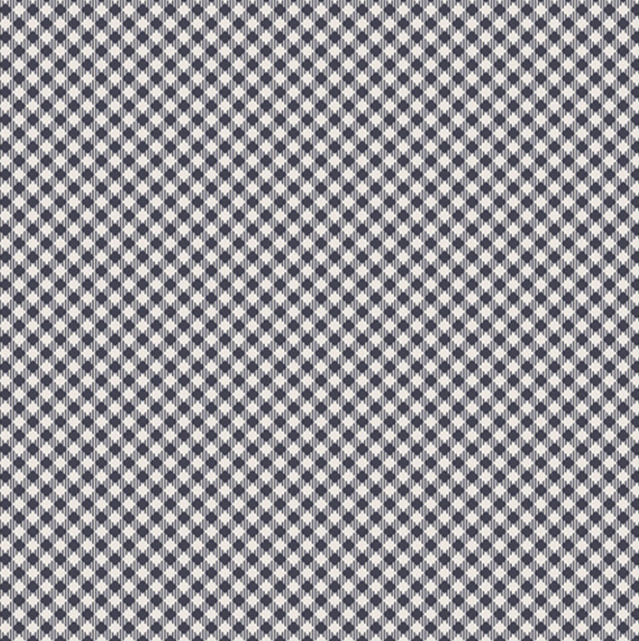AGF Petite Checks Midnight- 2 yds
