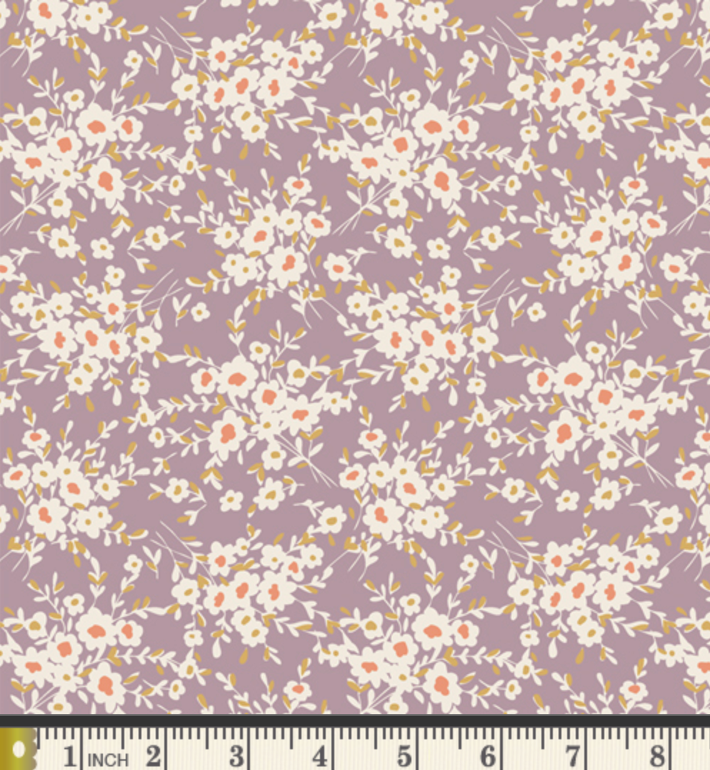 AGF Calico Days Lavender- .75 yd