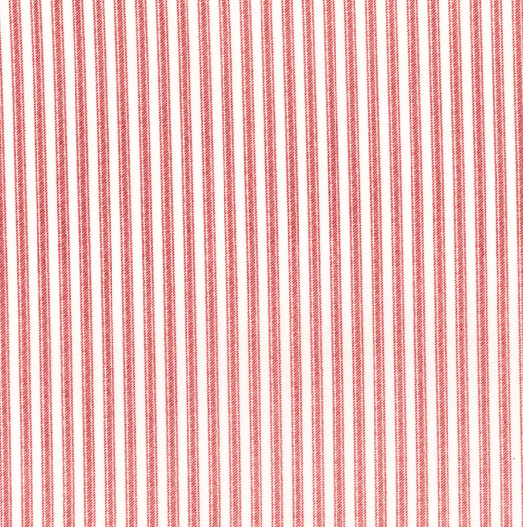 RJR Dots and Stripes Ticking Away Picnic in Red-69
