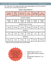 Load image into Gallery viewer, Andy Quilt Pattern | Paper Pattern
