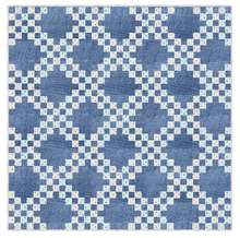 Load image into Gallery viewer, Denim and Dots Double Irish Chain
