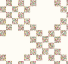 Load image into Gallery viewer, Liberty and Cream Double Irish Chain Quilt Kit
