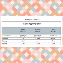 Load image into Gallery viewer, Stanley Quilt Pattern
