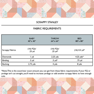 Stanley Quilt Pattern