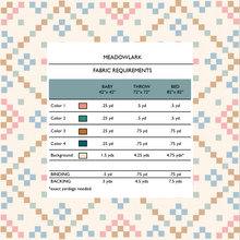 Load image into Gallery viewer, Meadowlark Quilt Pattern
