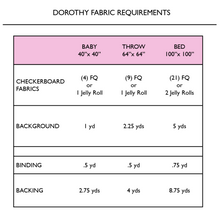 Load image into Gallery viewer, Dorothy Quilt Pattern
